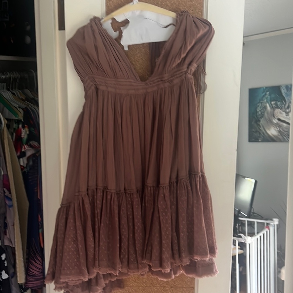 Free People strappy bohemian dress